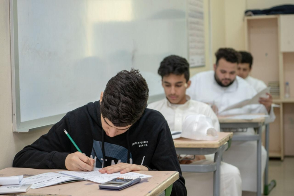 الطلبة أثناء فصول موهبة - اليوم