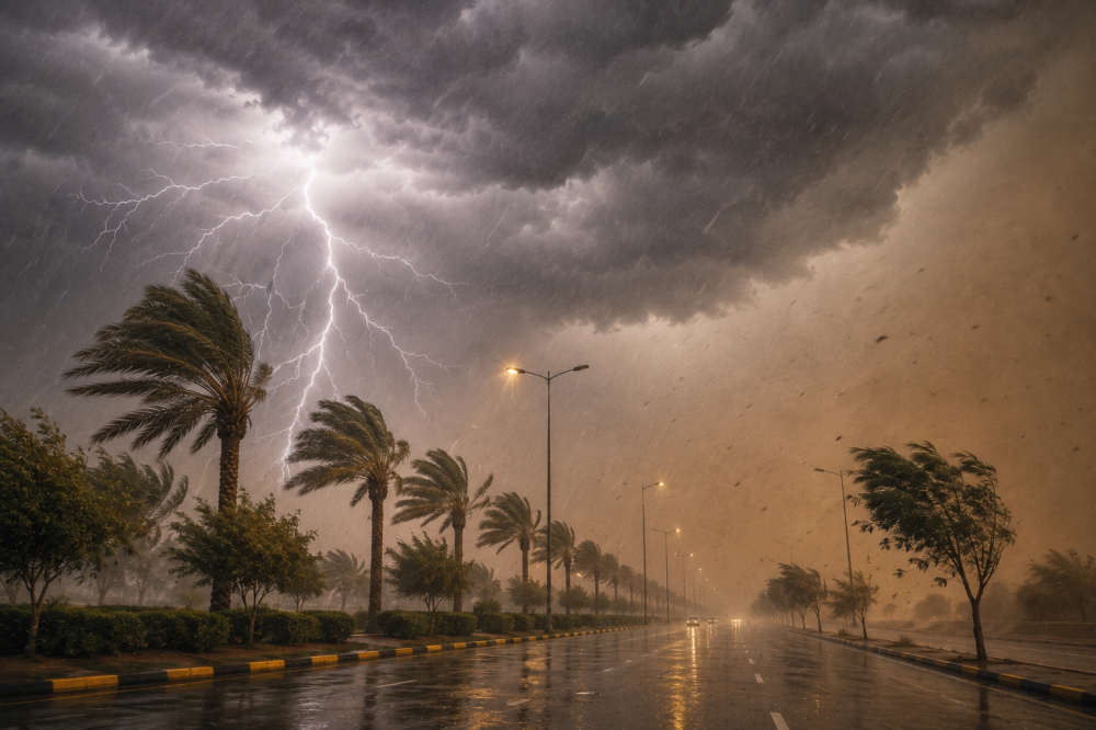 طقس الثلاثاء.. أمطار رعدية متباينة الغزارة ورياح مثيرة للأتربة