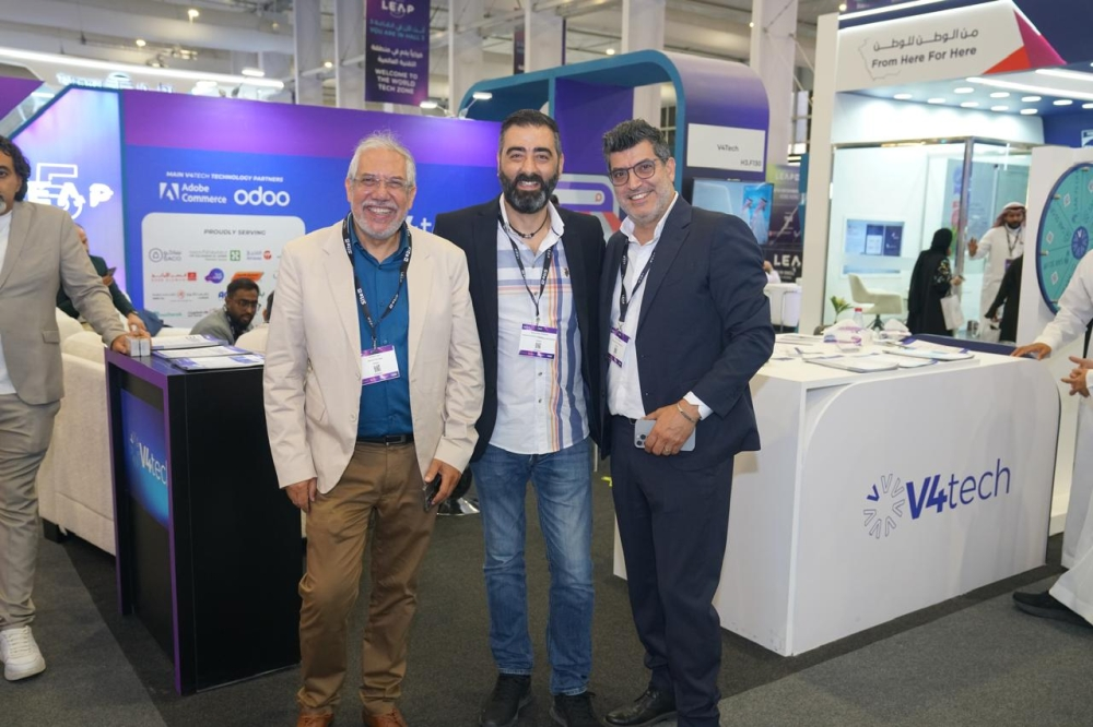 «V4Tech» تستعرض حلولها التقنية في