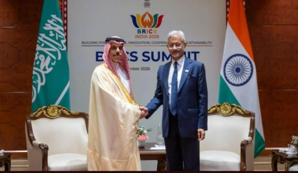 سمو وزير الخارجية يلتقي نظيره الهندي - واس