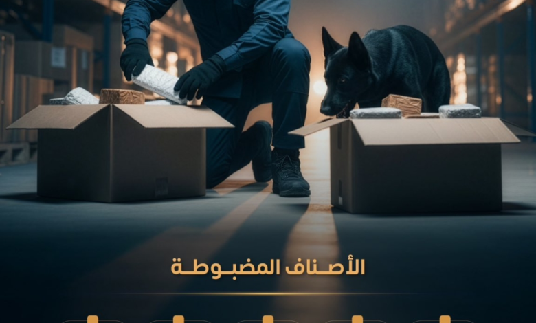 مخدرات وتبغ وأموال وأسلحة.. 1173 حالة ضبط في المنافذ الجمركية - إكس