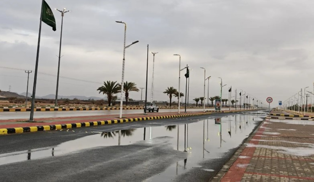 هطول أمطار غزيرة على منطقة جازان - واس