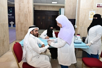 أمانة الشرقية تنظم حملة للتطعيم ضد الإنفلونزا الموسمية لمنسوبيها