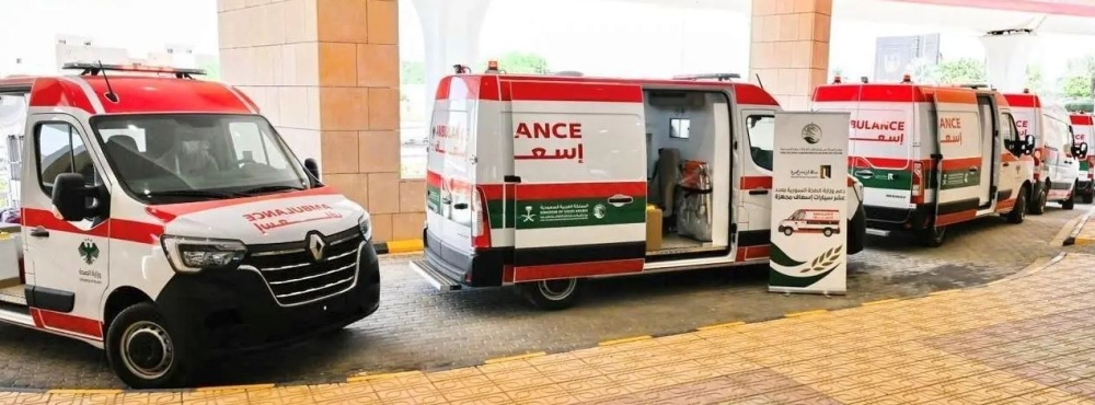 مركز الملك سلمان يسير دفعة جديدة من سيارات الإسعاف لمساعدة الشعب السوري